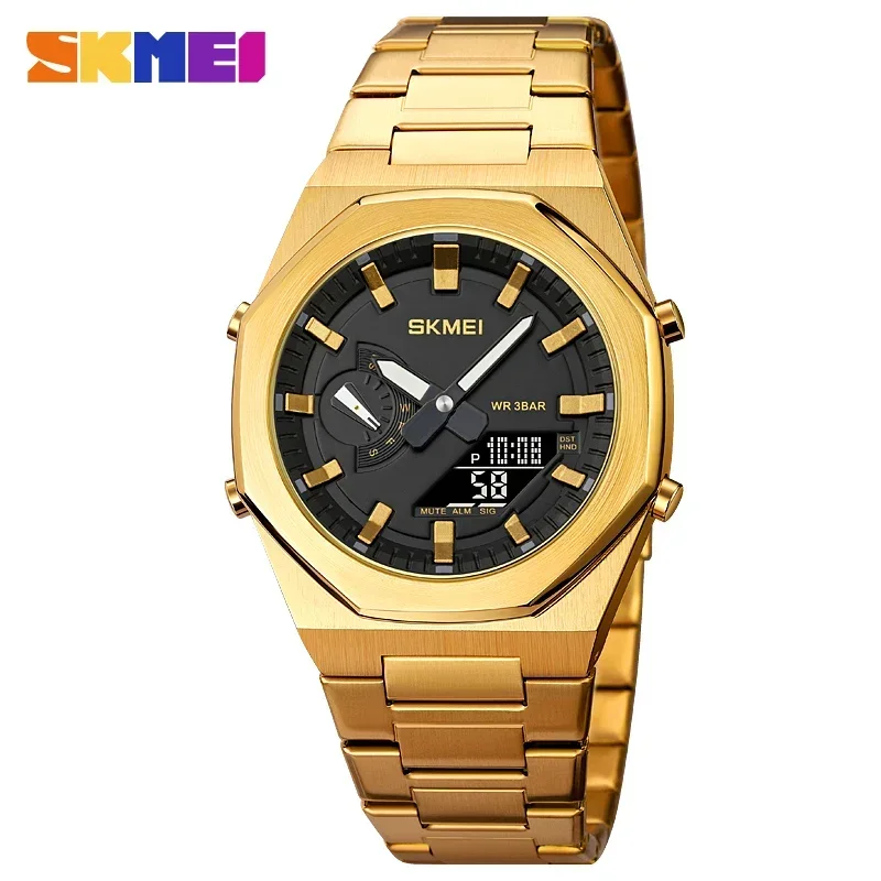 Cartier Watch Santos - SKMEI 1816 Light Date Waterproof Wristwatch