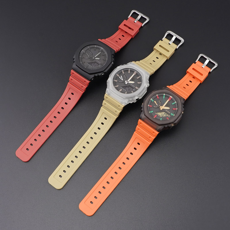 Rubber Strap for Casio G SHOCK - Casio Watch G-Shock Ga-2100 review and price