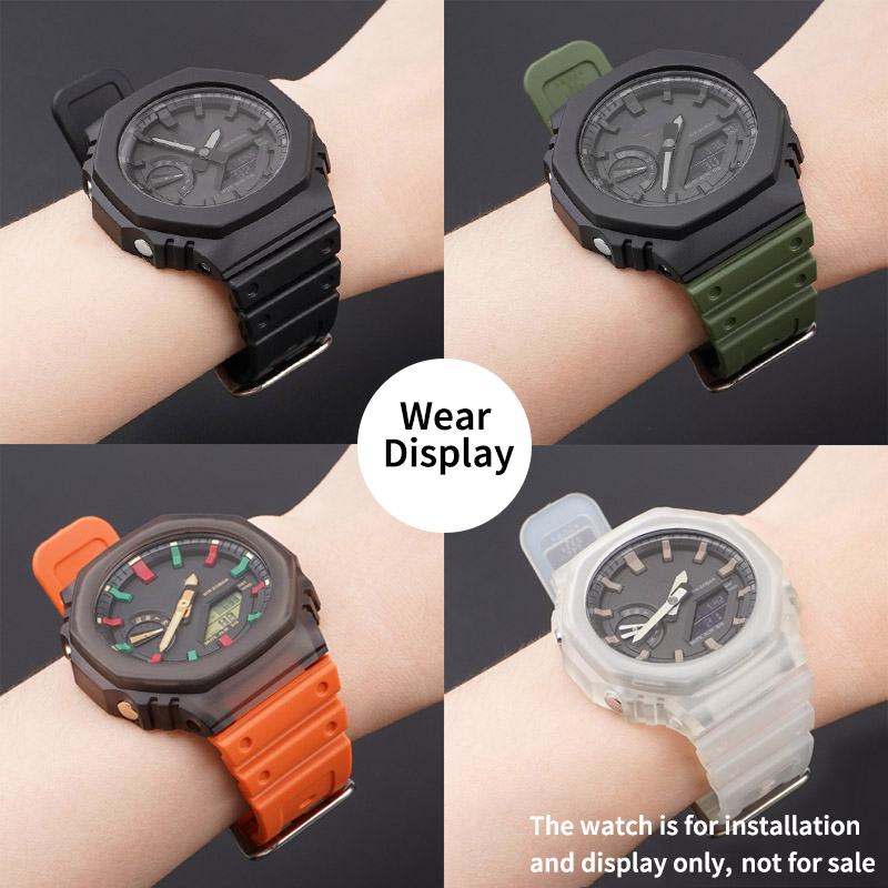 Rubber Strap for Casio G SHOCK - Casio Watch G-Shock Ga-2100 review and price
