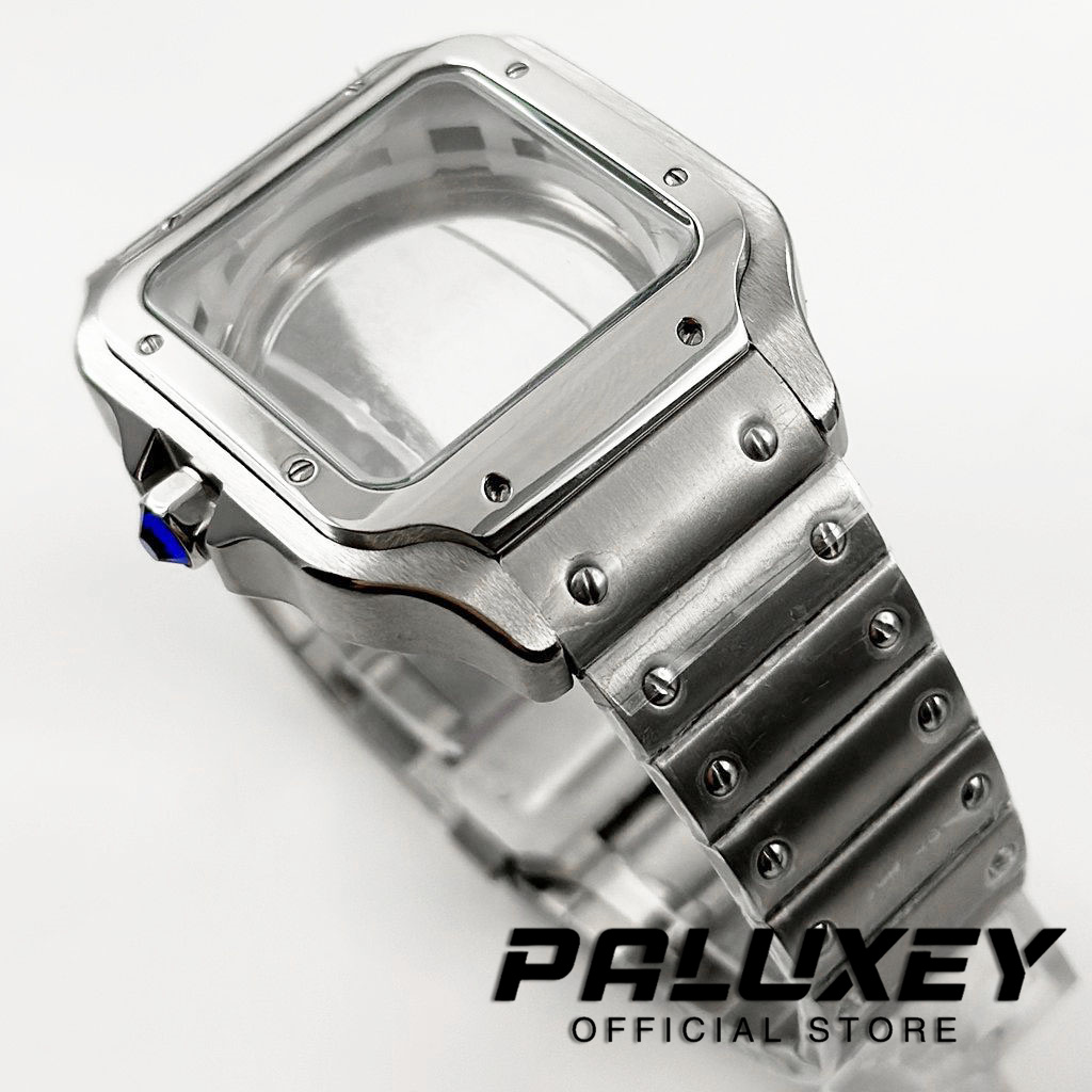 NH35 38mm Square Watch Case 31 - Cartier Watch Santos review and price