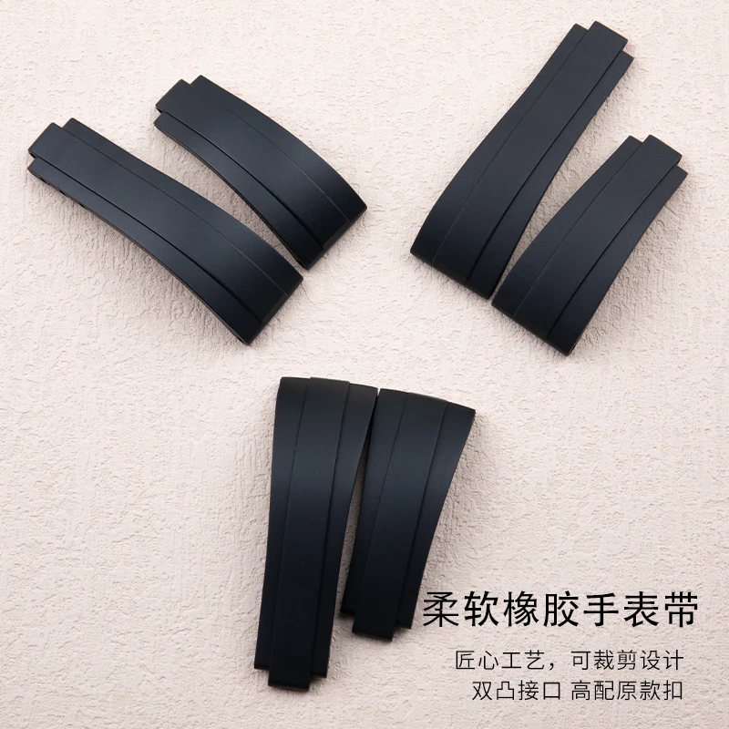 Rubber Short Buckle Watchband  - Rolex Watch Submariner review and price