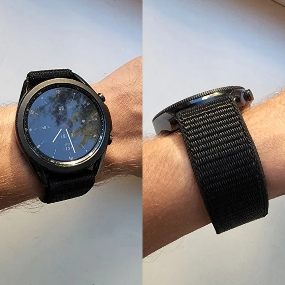 26mm 22mm Hook Loop Nylon Stra - Sport Loop Velcro review and price
