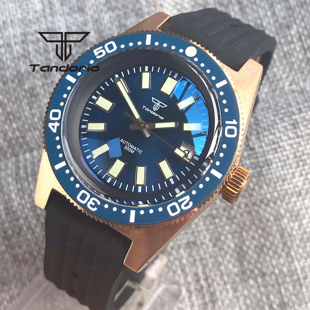 Tandorio 62 MAS CUSN8 Solid Br - Seiko Watch 5 Sports review and price