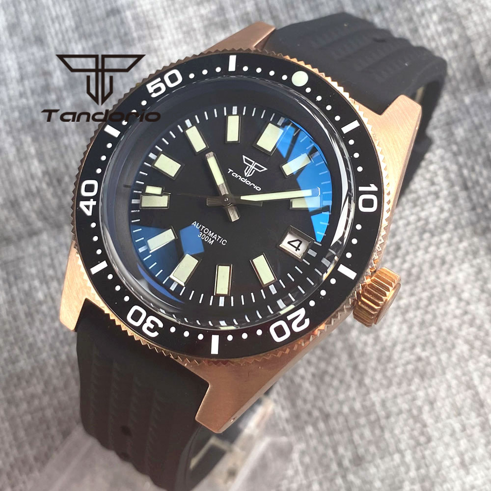 Tandorio 62 MAS CUSN8 Solid Br - Seiko Watch 5 Sports review and price