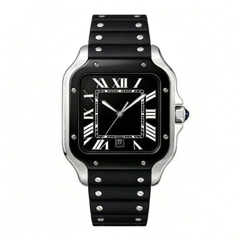 New Luxury Men's Quartz Watch  - Cartier Watch Santos review and price