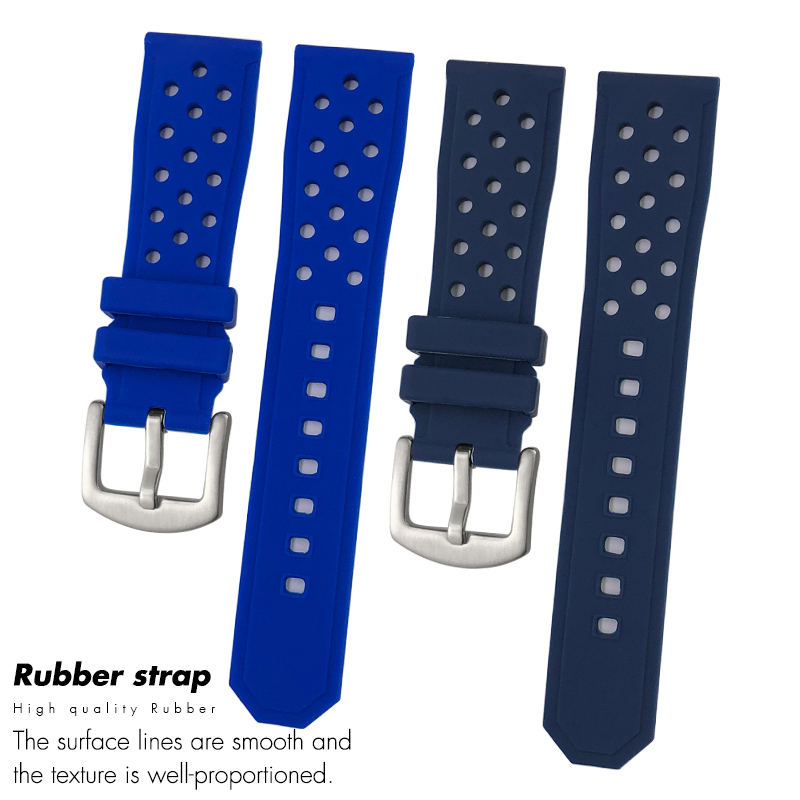 Soft Rubber Silicone Watchband - Seiko Watch 5 Sports review and price