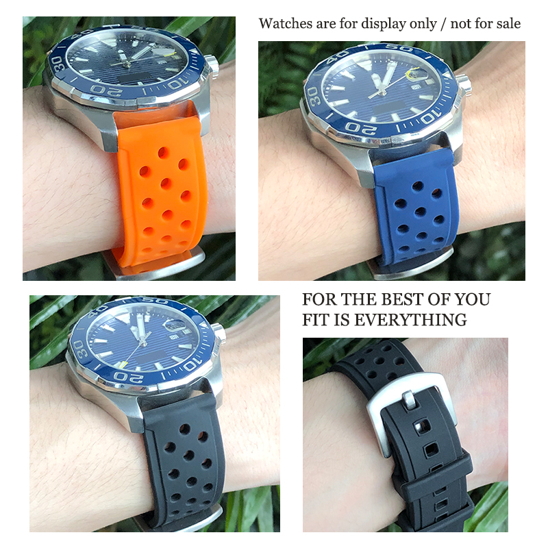Soft Rubber Silicone Watchband - Seiko Watch 5 Sports review and price