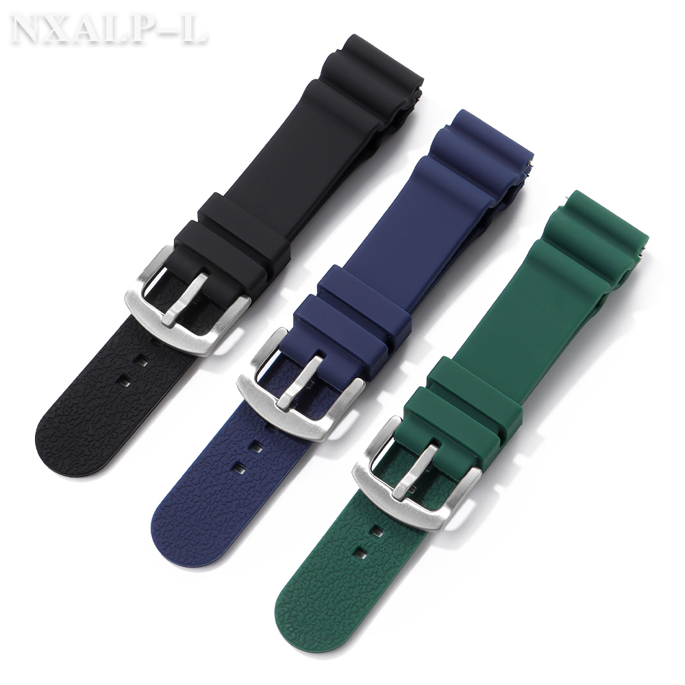 20mm 22mm Silicone Watch Band  - Seiko Watch 5 Sports review and price