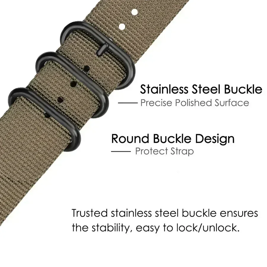Canvas Nylon Strap for Garmin  - Canvas Strap Watch review and price