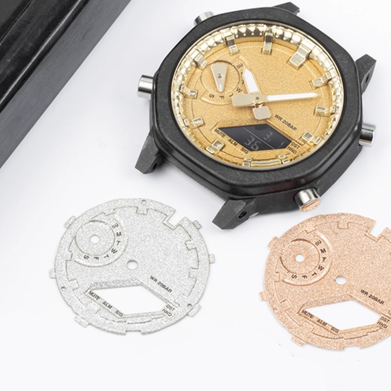 Frost Gold Fire Pattern Dial F - Casio Watch G-Shock Ga-2100 review and price