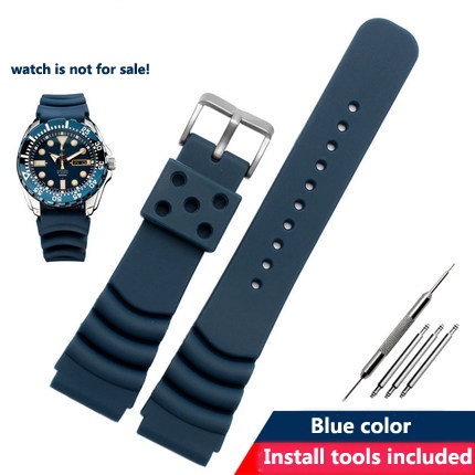 Sports silicone rubber watch b - Seiko Watch 5 Sports review and price