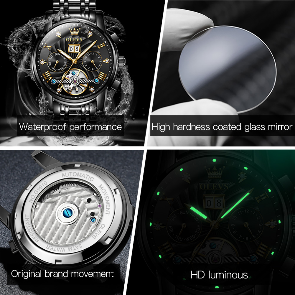 OLEVS Classic Men's Watches To - Rolex Watch Daytona review and price