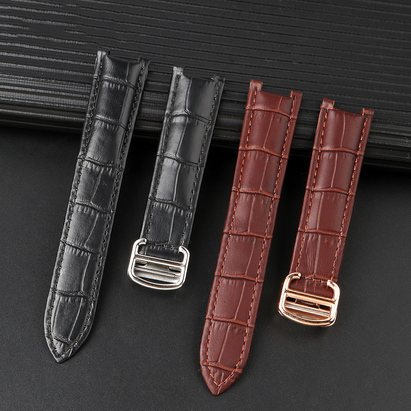 Cow Leather Watch Strap For Ca - Cartier Watch Tank review and price