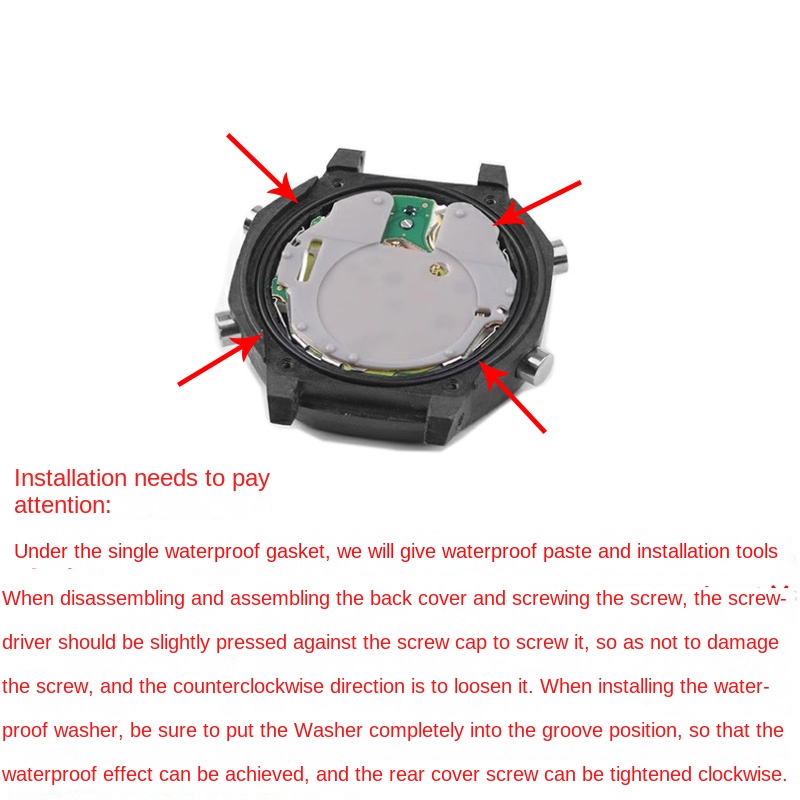 Rear cover waterproof ring for - Casio Watch G-Shock Ga-2100 review and price