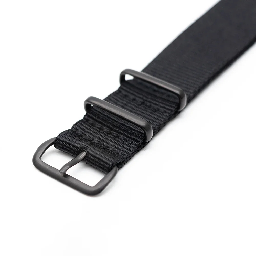 Black Nylon Watch Band For Mec - Nato Strap Nylon review and price