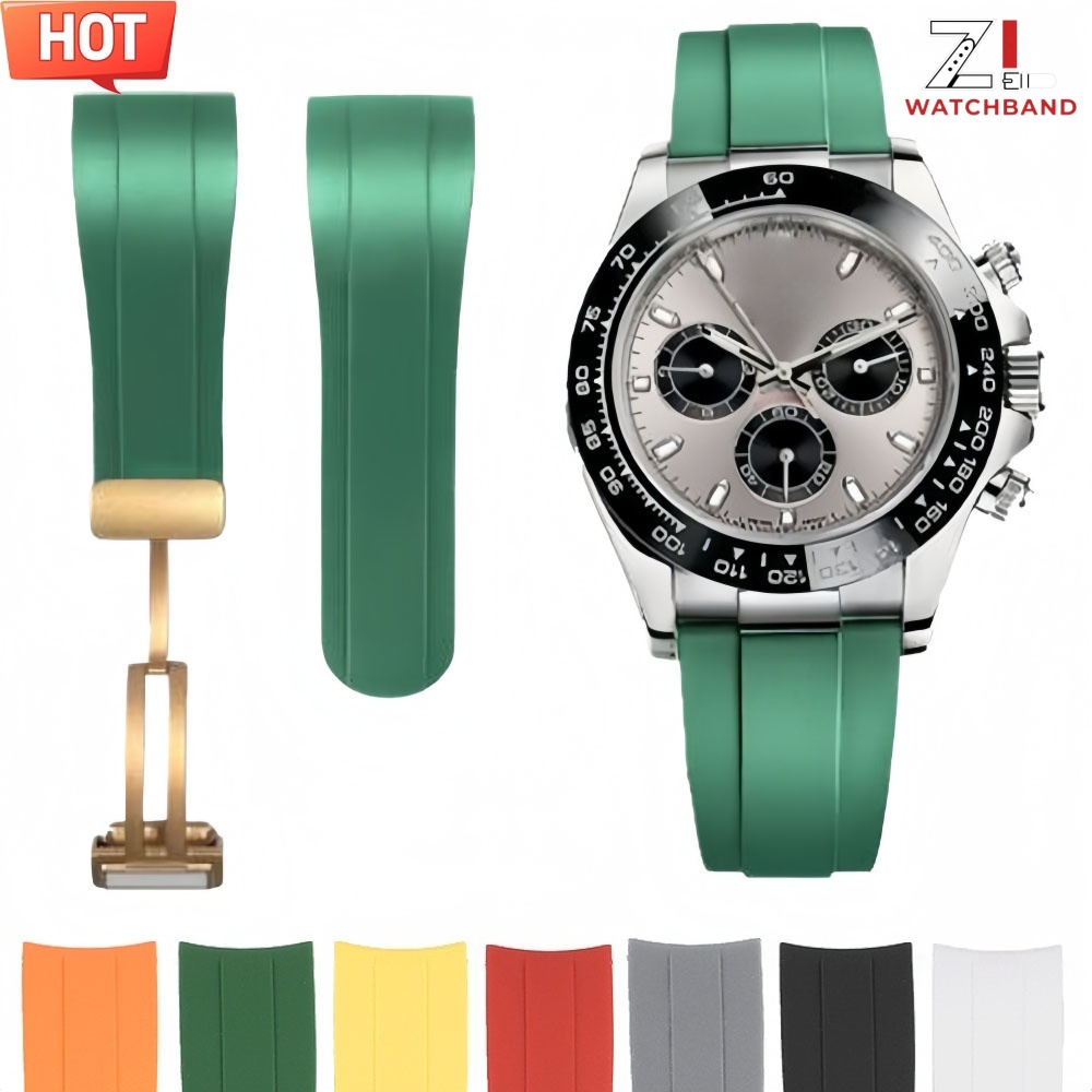 for Rolex 22mm Rubber Strap Su - Rolex Watch Submariner review and price