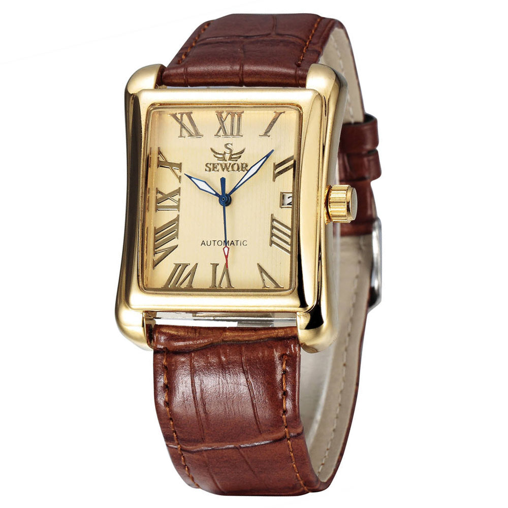 SEWOR Top Brand Luxury Men Wat - Cartier Watch Santos review and price
