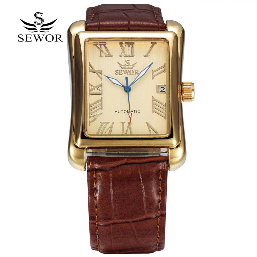 SEWOR Top Brand Luxury Men Wat - Cartier Watch Santos review and price