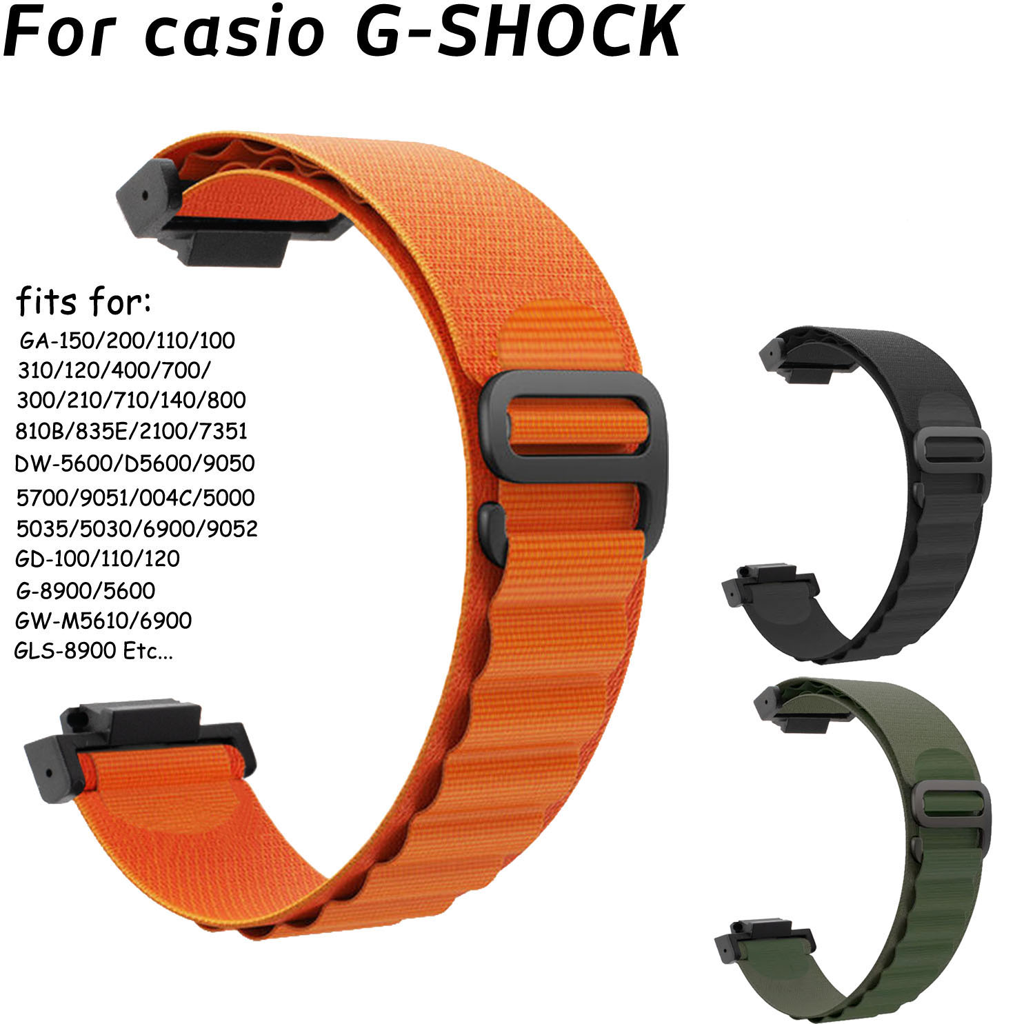 16mm Watchband For Casio G-SHO - Casio Watch G-Shock Ga-2100 review and price