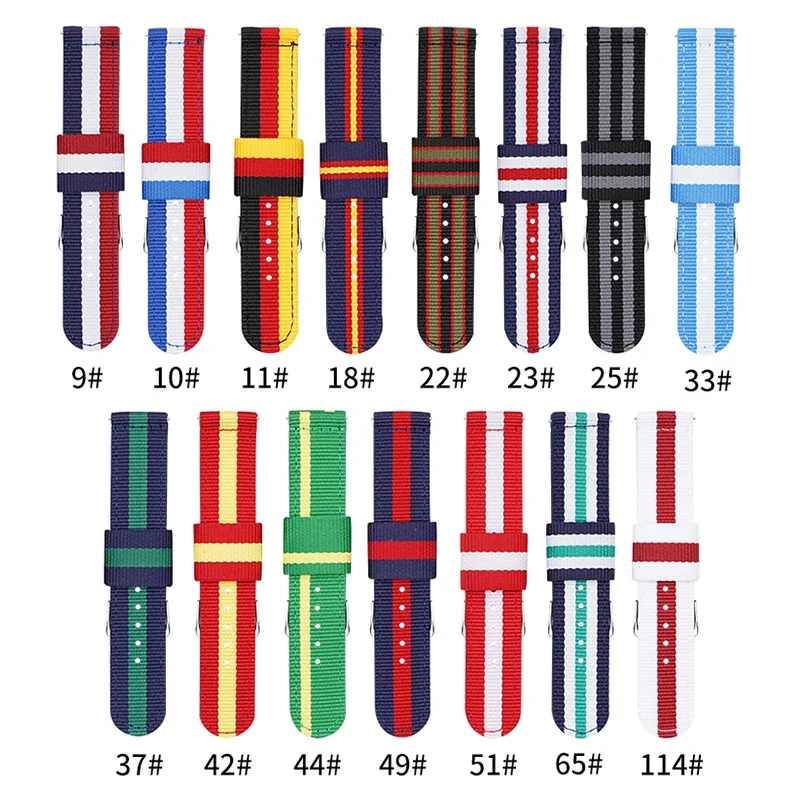 20mm 22mm Woven Nylon Strap fo - Nato Strap Nylon review and price
