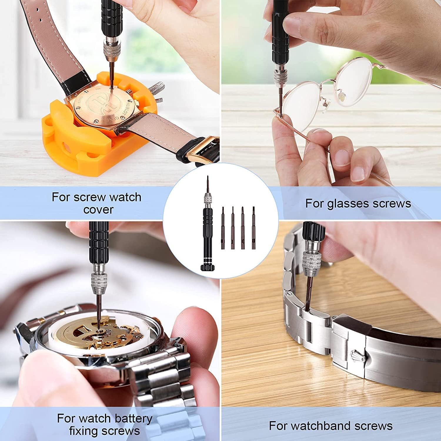 32 pcs Watch Battery Replaceme - Spring Bar Tool Set review and price
