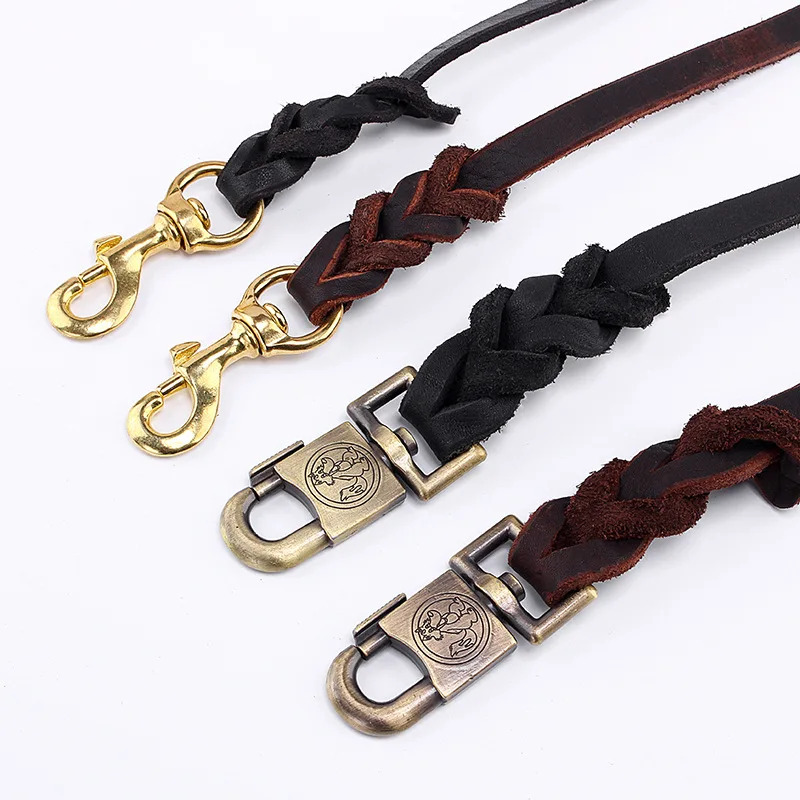 Genuine Leather Dog Leash - To - Leather Strap Quick Release review and price