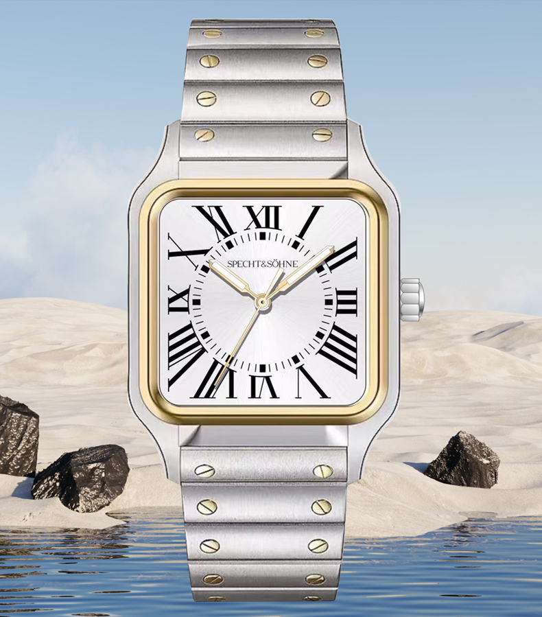 2025 New Arrivals SPECHT&SOHNE - Cartier Watch Santos review and price