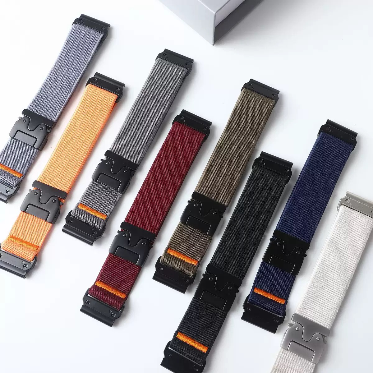 26 22mm Nylon Elastic Strap Fo - Parachute Strap Elastic review and price