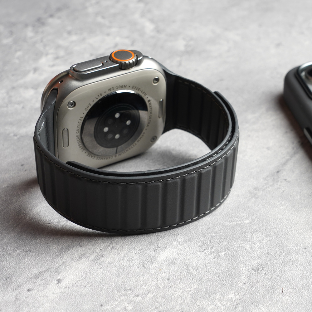 Magnetic Nappa Genuine Strap f - Suede Strap Watch review and price