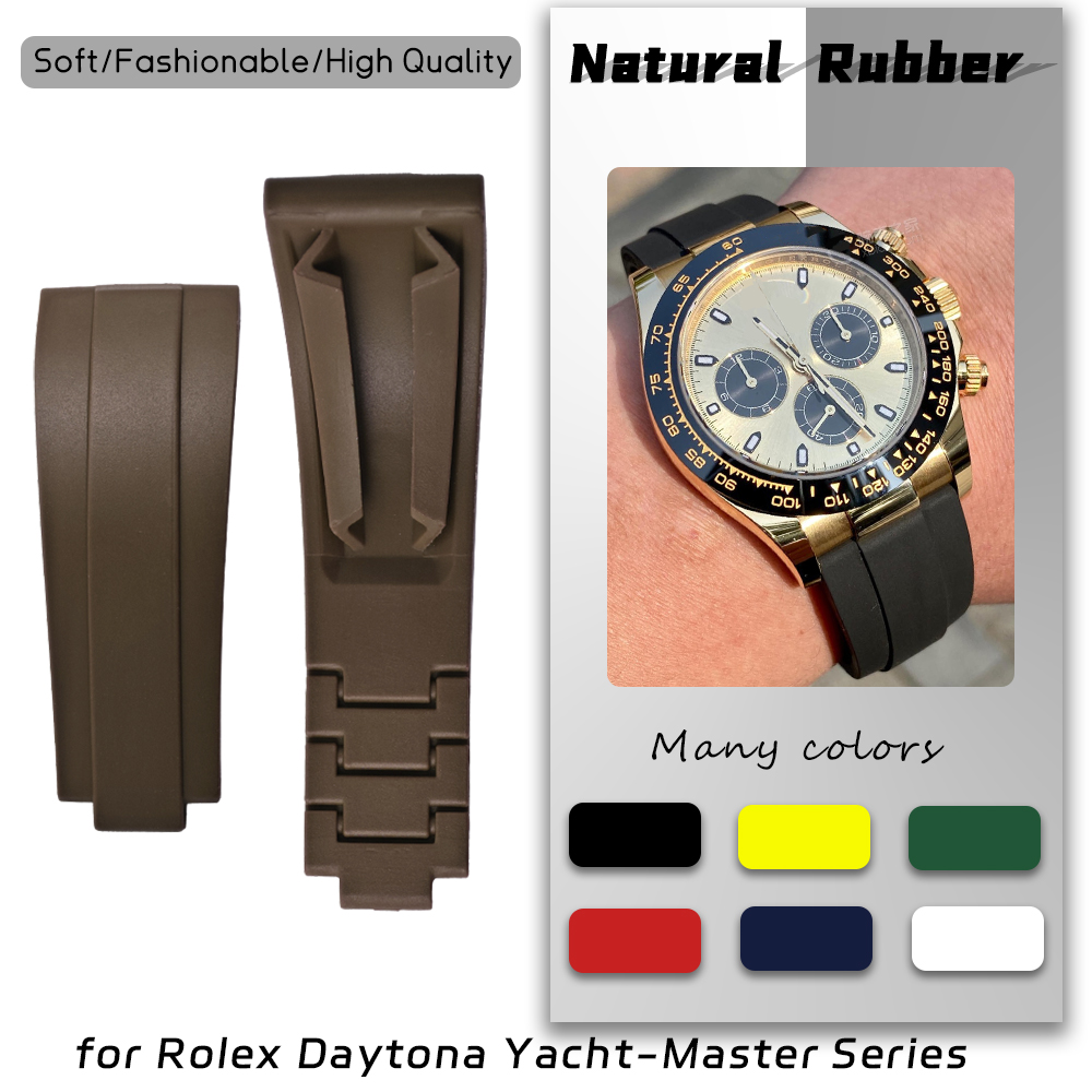 20mm 21mm Quality Natural Rubb - Rolex Watch Submariner review and price