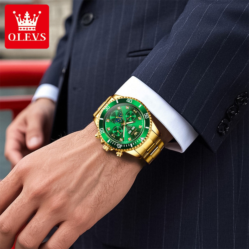 OLEVS 6729 Automatic Watch Man - Rolex Watch Datejust review and price