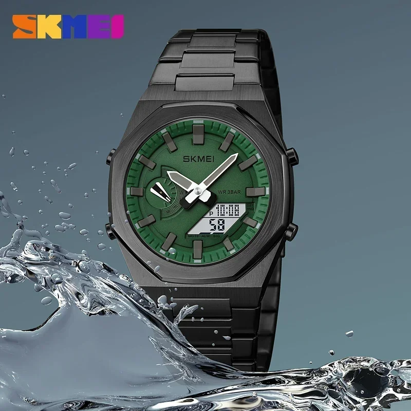 SKMEI 1816 Light Date Waterpro - Cartier Watch Santos review and price