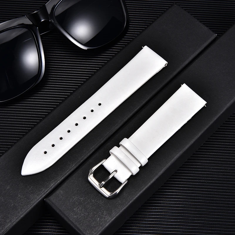 Ultra-thin Calfskin Leather Wa - Suede Strap Watch review and price