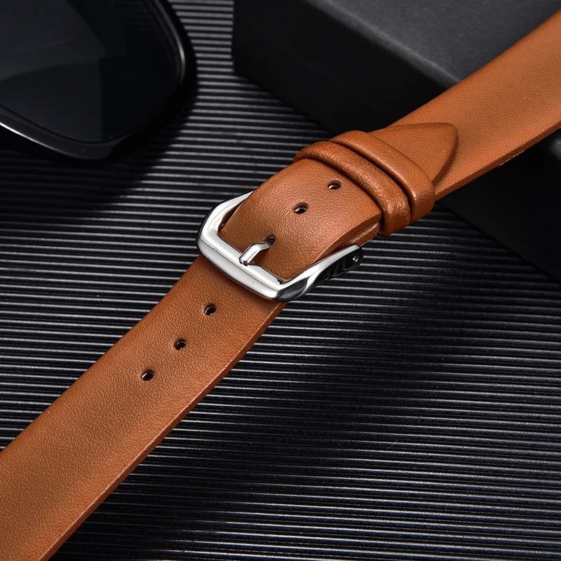 Ultra-thin Calfskin Leather Wa - Suede Strap Watch review and price