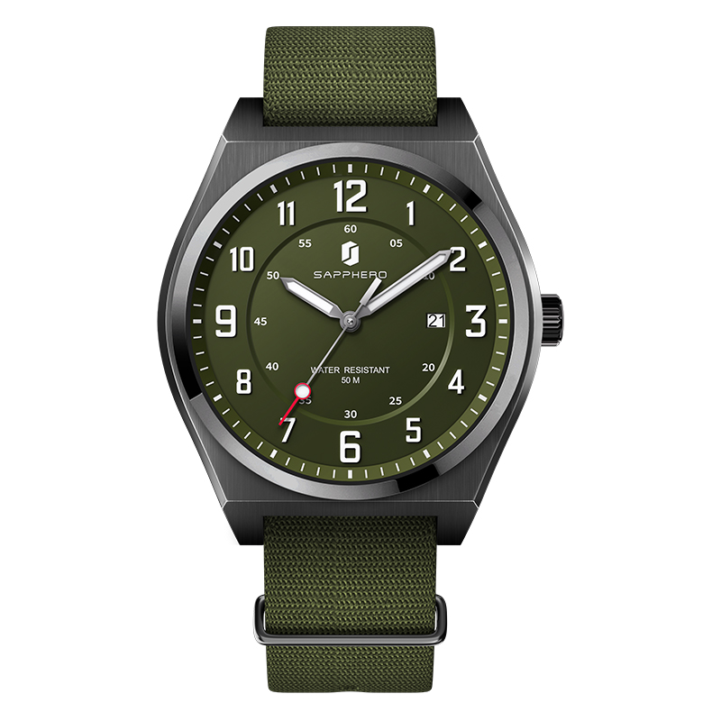 SAPPHERO Men's Sports Quartz W - Tropic Strap Vintage review and price