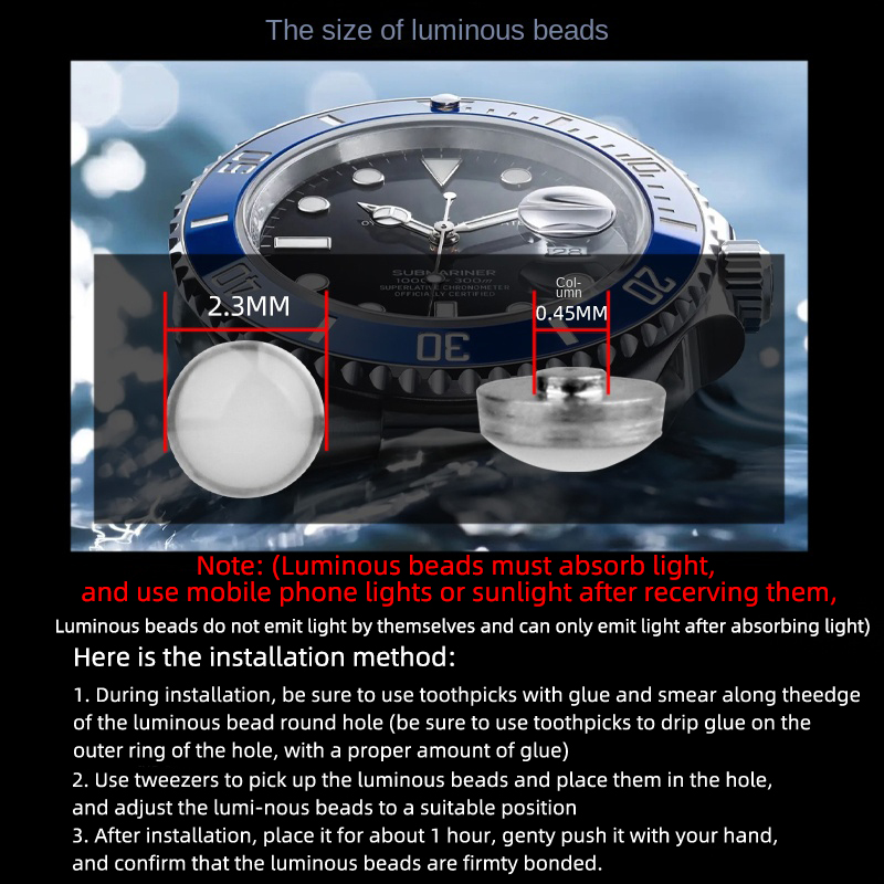 For Rolex Submariner Luminous  - Rolex Watch Submariner review and price